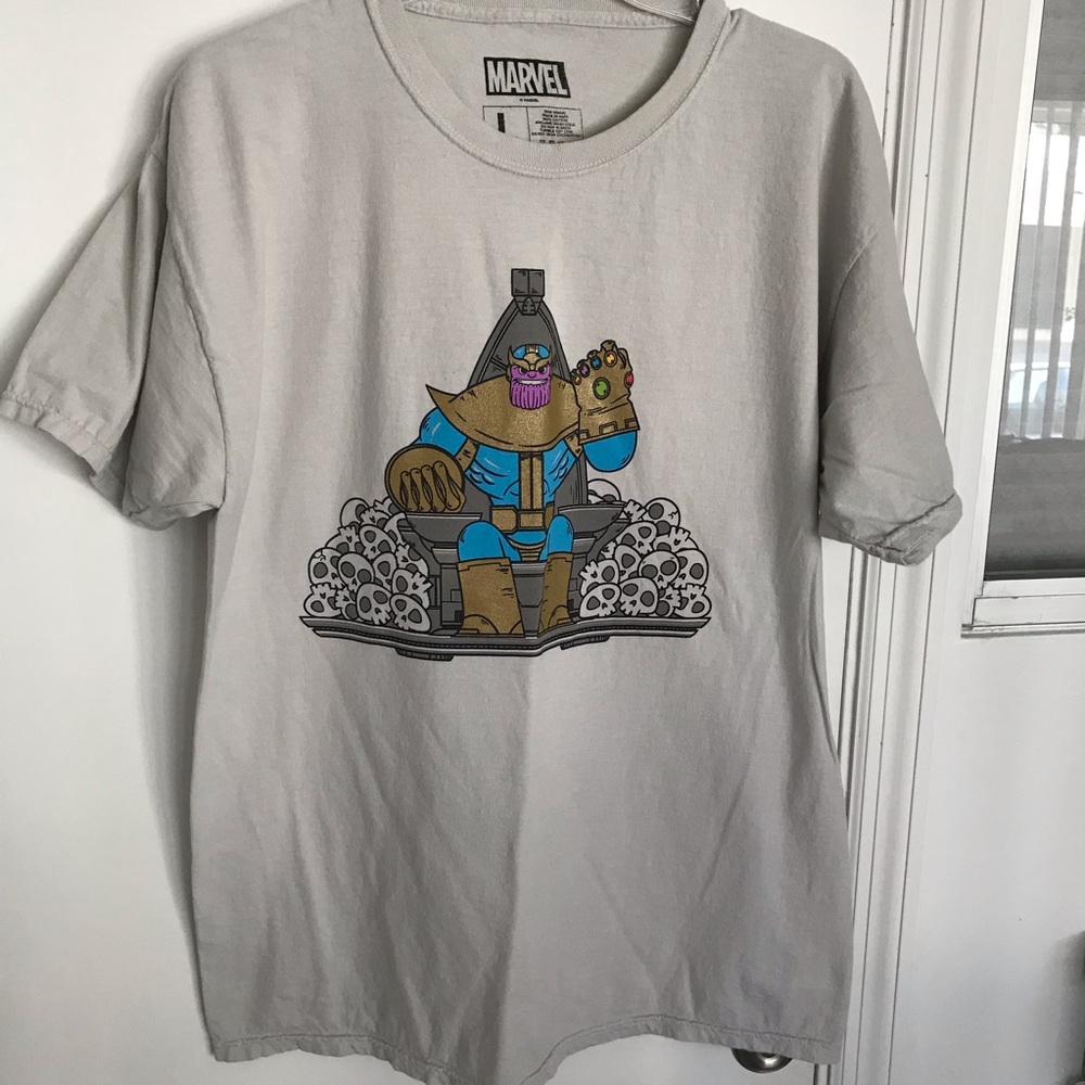 Marvel T-shirt size Large.